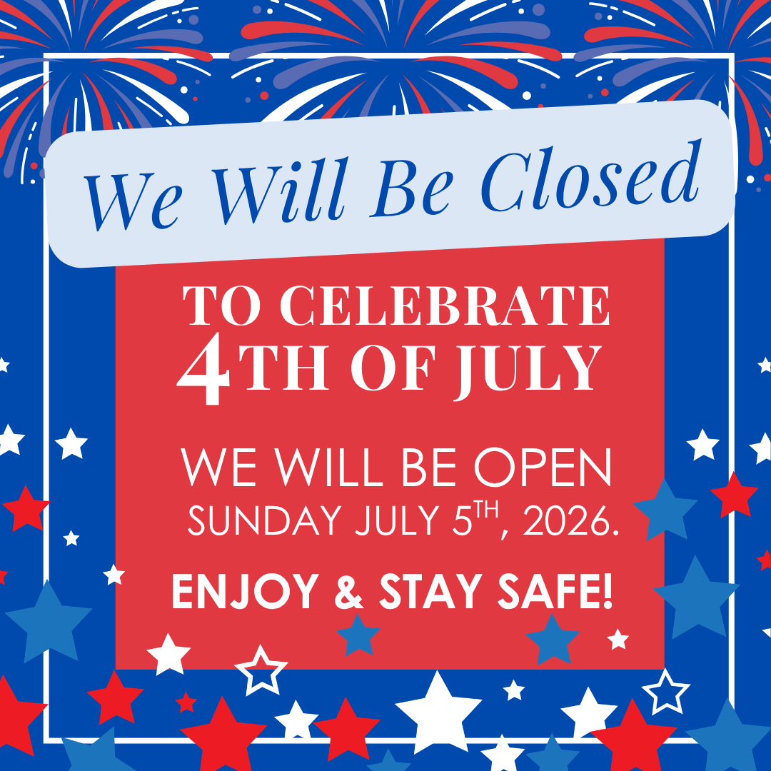 Celebrating 4th of July Closed