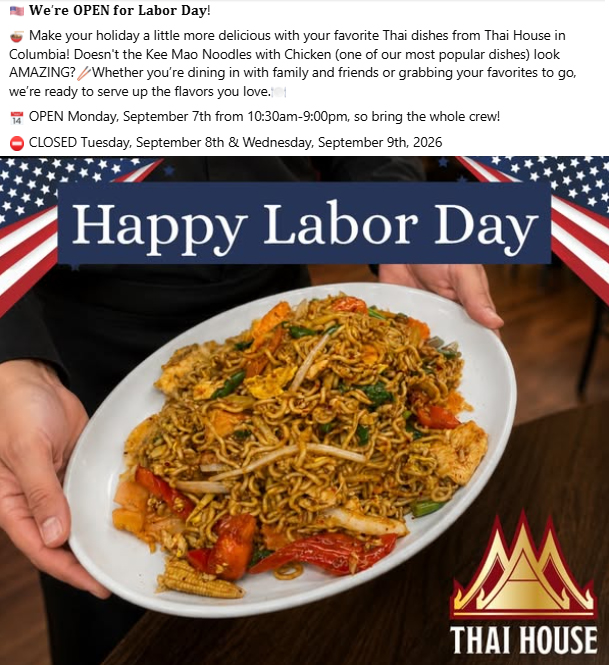 Labor Day Pop-Up 2026 Labor Day Pop-Up 2026