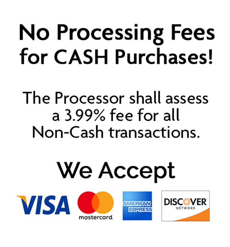 Processing Fee 2025